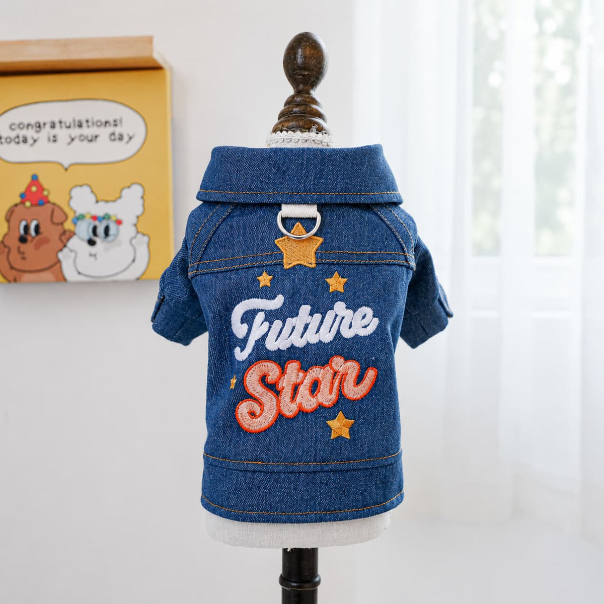 Denim jackets for pets