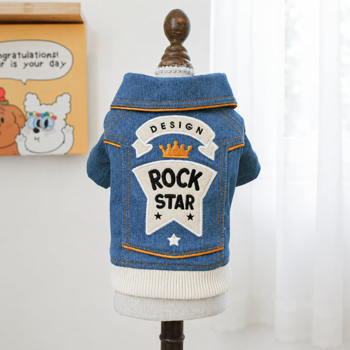 Denim jackets for pets