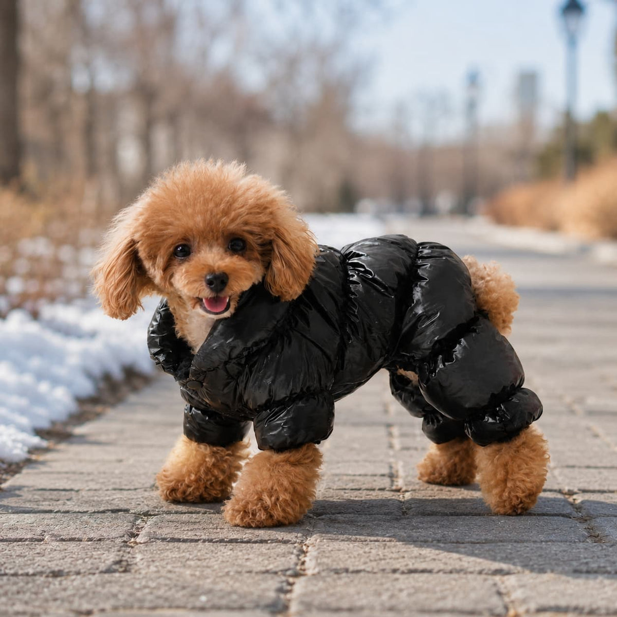 Dog puffer jacket