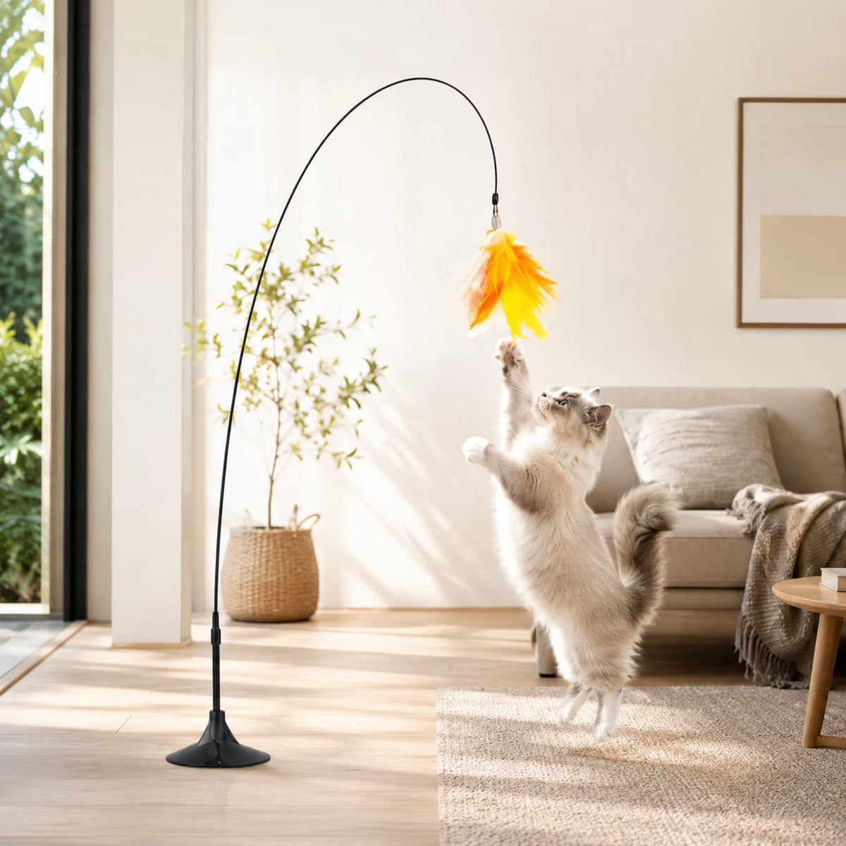 Interactive Cat Toy Stick