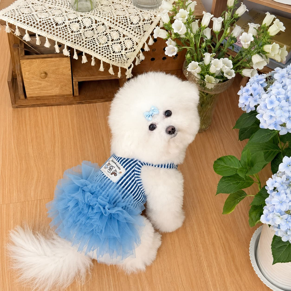 Princess dress for cats and dogs