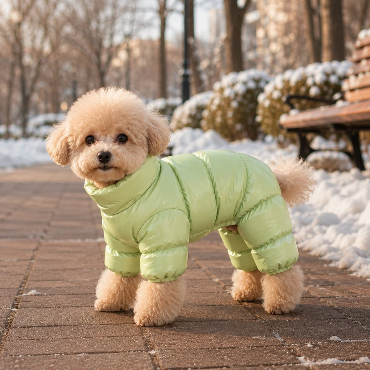 Dog puffer jacket