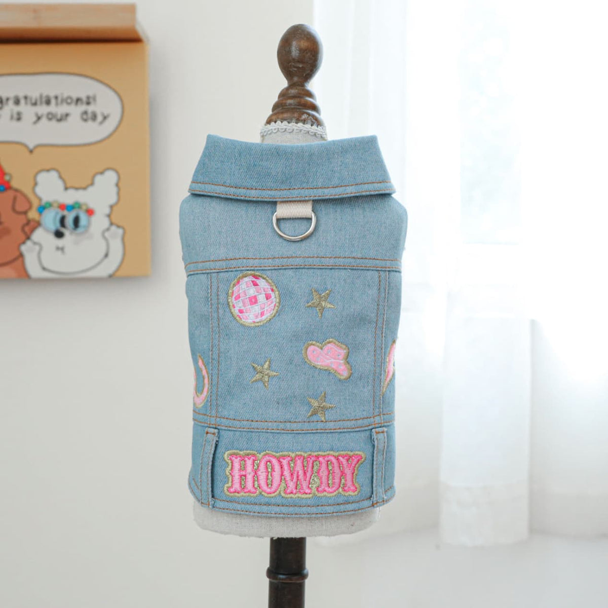 Denim jackets for pets